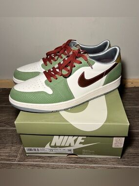 Air Jordan 1 Retro Low OG 'Year of the Dragon' FN3727-100 Mens 13 With Box